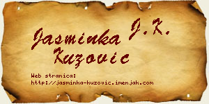 Jasminka Kuzović vizit kartica